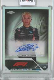 2023 Topps Chrome Fomula 1 Racing  Alexander Albon Autgraph/#CAC-AA