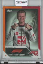 2023 Topps Chrome Fomula 1 Racing  Nico Hulkenberg Base/F1 Drivers/Orange&Red/#46