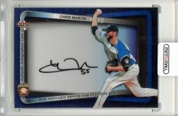2016 BBM 北海道日本ハムファイターズ クリス・マーティン 直筆サインカード【15/60】