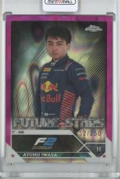 2023 Topps Chrome Fomula 1 Racing  Ayumu Iwasa Base/F2 Drivers/Fuchsia Lava/#84 52/250