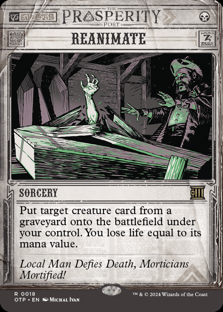 MTG Reanimate 再活性　英語版 ４枚セット MTG マジックザギャザリング 英語版 再活性 4枚セット