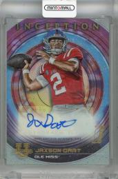 2022-23 Topps Bowman University Inception Jaxson Dart Base Autographs #BIA-JD  Ole Miss