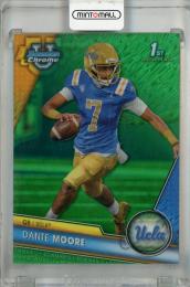 2023 Topps Bowman University Chrome Dante Moore Green Shimmer #133 1st【01/99(ファーストナンバー)】 UCLA