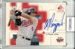 1999 Upper Deck SP Sigunature Edition A.J. Pierzynski Autographs Minnesota Twins