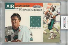 2002 Fleer Showcase Dan Marino Air to the Throne Jerseys #11 ※白かけあり