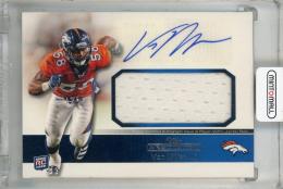 2011 Topps Precision Von Miller Rookie Jumbo Relic Autographs #RAJRVM RC ※めくれ・裏面白かけあり Denver Broncos
