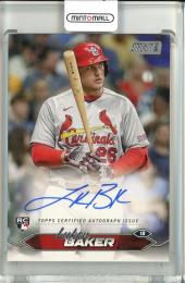 2024 Topps Stadium Club Luken Baker Base Autographs St.Louis Cardinals