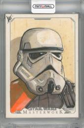 2015 Topps Star Wars Masterwork  Art by Tim Dowler Sketch Card【1/1】