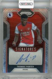 2021-22 Panini Prizm Premier League  Thomas Partey Signatures #15 Auto ※初期傷あり Arsenal