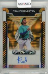 2025 Leaf Optichrome Felnin Celesten Autographs Gold Lava #BAFC1【1/1】《初期傷あり》