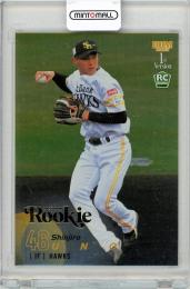 2025 BBM 1st バージョン 宇野真仁朗 RC ルーキーパラレル 金箔版 100枚限定【012/100】福岡ソフトバンクホークス