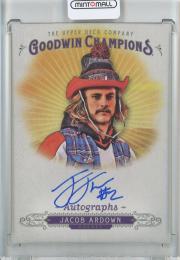 2018 Upper Deck Goodwin Champions  Jacob Ardown Autographs