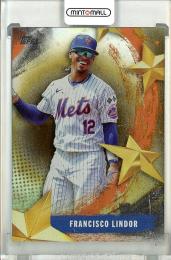 2025 Topps Series 1 Francisco Lindor Stars of MLB Gold Foil【11/50】 New York Mets