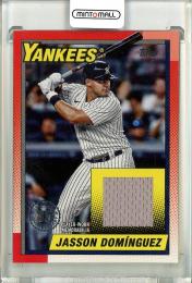 2025 Topps Series 1 Jasson Dominguez 90 Topps Relics New York Yankees