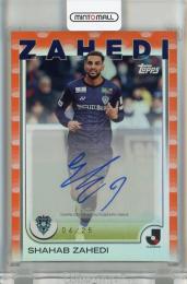 Topps Jリーグ フラッグシップ 2025 シャハブ ザヘディ 直筆サインカード Orange Foil【04/25】 アビスパ福岡