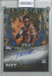 2025 Topps Universe WWE Trick Williams Next Level Autographs Blue Pulse #NLATWI【055/199】