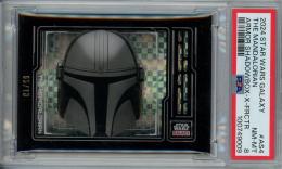 2024 Topps Star Wars Galaxy THE MANDALORIAN ARMOR SHADOWBOX-X-FRCTR/#AS-4【05/10】【PSA8】