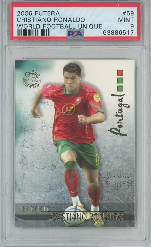 ミントモール / MINT 池袋店 / 2006 Futera World Football unique Cristiano Ronaldo  Base/#59 【PSA9】