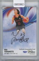 2024 BBM INFINITY / 山本麻衣(バスケットボール) 縦版直筆サインカード 【27/30】