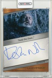 2023 GAME OF THRONES Kristian Nairn / Hodor Autograph