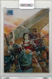 2022 TOPPS Chrome Star Wars Galaxy Bounty Hunters Prism Refractors #23【43/75】