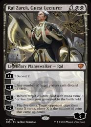 【SOS】【ENG】【Foil】〈097-M-B〉《客員講師、ラル・ザレック/Ral Zarek, Guest Lecturer》