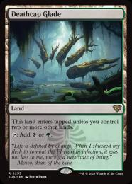 【SOS】【ENG】【Foil】〈253-R-L〉《死天狗茸の林間地/Deathcap Glade》