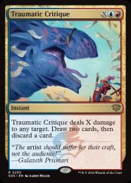 【SOS】【ENG】【Foil】〈239-R-UR〉《傷残す批評/Traumatic Critique》