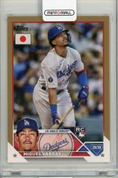 2023 TOPPS Japan Edition Miguel Vargas #59【7/25】 Los Angeles Dodgers