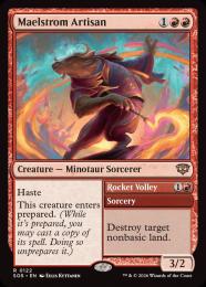 【SOS】【ENG】【Foil】〈122-R-R〉《大渦の職工/Maelstrom Artisan》