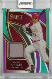 2020 Panini Select Los Angeles Angels Shohei Ohtani Select Swatches Tri-Color #16(パラレル版) 03/75