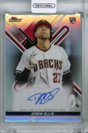 2022 Topps Finest Arizona Diamondbacks Drew Ellis Autographs #FA-DE