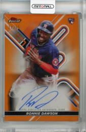 2022 Topps Finest Houston Astros Ronnie Dawson Autographs Orange #FA-RD (パラレル版) RC(ROOKIE YEAR!) 21/25