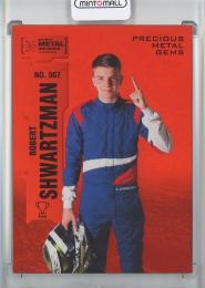 2022 Skybox Metal Universe Champions  Robert Shwartzman Precious Metal Gems/Orange PMG 15/25