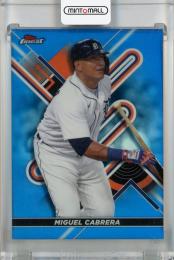 2022 Topps Finest Detroit Tigers Miguel Cabrera Blue #52(パラレル版) 038/150