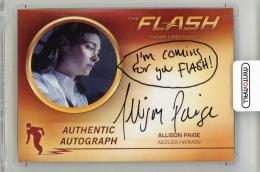 2017 CRYPTOZOIC The Flash Season 2 Allison Paige as Eliza Harmon Autographs #AP1
