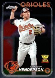 2024 Topps Chrome MLB #36 Gunnar Henderson レギュラーカード