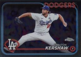 2024 Topps Chrome MLB #110 Clayton Kershaw レギュラーカード