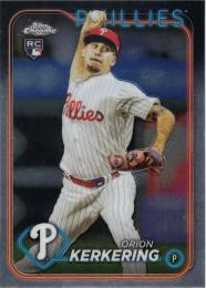 2024 Topps Chrome MLB #180 Orion Kerkering レギュラーカード RC