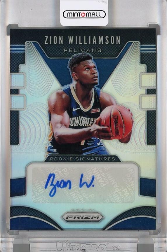 ミントモール / MINT 千葉店 / 2019-20 Panini Prizm Zion Williamson Rookie Signatures  Silver Auto RC #38