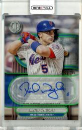 2024 Topps Tribute David Wright Autographs Green【32/99】 New York Mets
