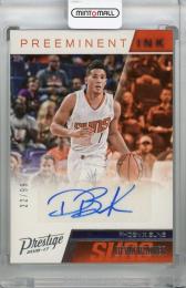 2016-17 Panini Prestige Phoenix Suns Devin Booker  Preeminent Ink #32 22/99