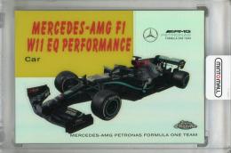 2020 Topps Chrome Formula 1 AMG F1 W11 EQ Performance - Mercedes-AMG Petronas F1 Mercedes 1954 World on Wheels
