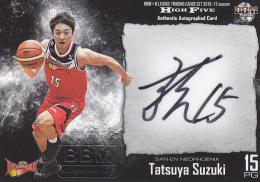 2016-2017 BBM B.LEGUE HIGH FIVE  三遠 鈴木達也 直筆サインカード 072/105