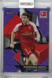 2020-21 Topps Finest Bundesliga SPORT-CLUB FREIBURG Dominique Heintz Base Purple Wave(パラレル版) 111/250