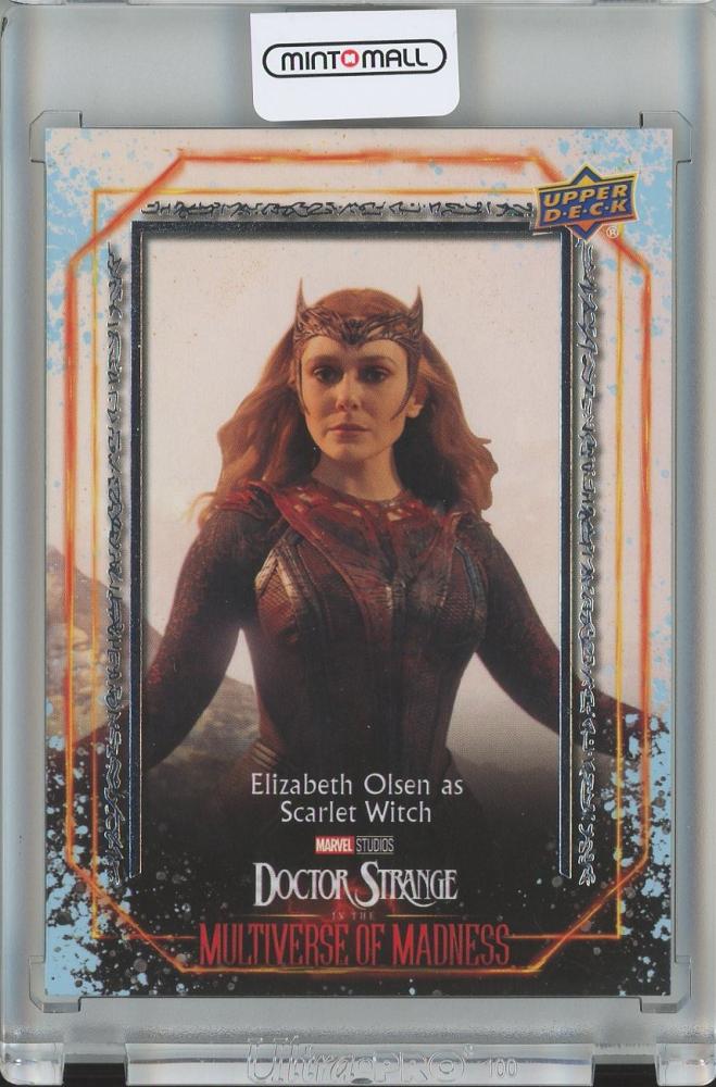 ミントモール / MINT 池袋店 / UPPER DECK MARVEL DOCTOR STRANGE IN THE MULTIVERSE OF  MADNESS HOBBY Elizabeth Olsen as Scarlet Witch Ensemble Earth 838  Parallel(1stナンバー!) 1/838