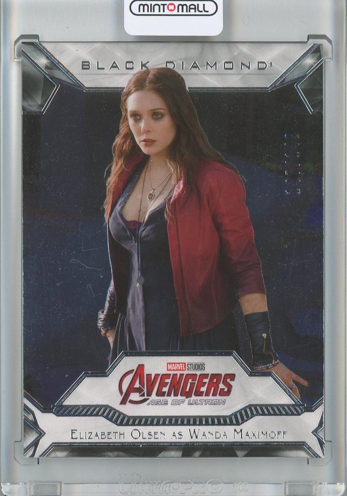 ミントモール / MINT 池袋店 / 2021 Upper Deck Marvel Black Diamond Elizabeth Olsen as  Wanda Maximoff Base/#39 147/149