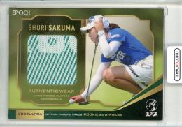 EPOCH 2022 JLPGA 日本女子プロゴルフ ROOKIES&WINNERS  佐久間朱莉 ウェアカード 026/240