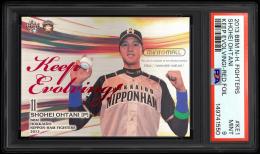 2013 BBM 北海道日本ハムファイターズ KE1  大谷翔平 Keep Evolving! Red Foil パラレル版【079/100】【PSA MINT 9】 北海道日本ハムファイターズ (MSV#2117)