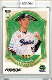 2026 BBM ルーキーエディション 小宮悠瞳 #114 レギュラーカード ホロ版【075/100】 ヤクルト